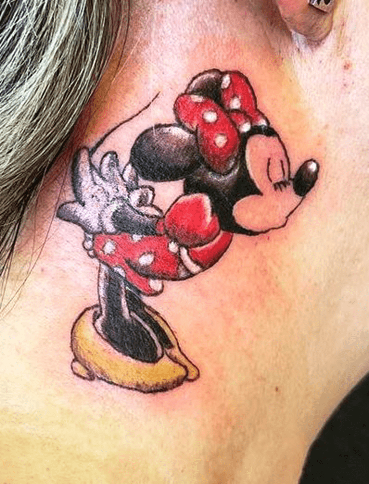 Minnie Mouse Tattoo Shot