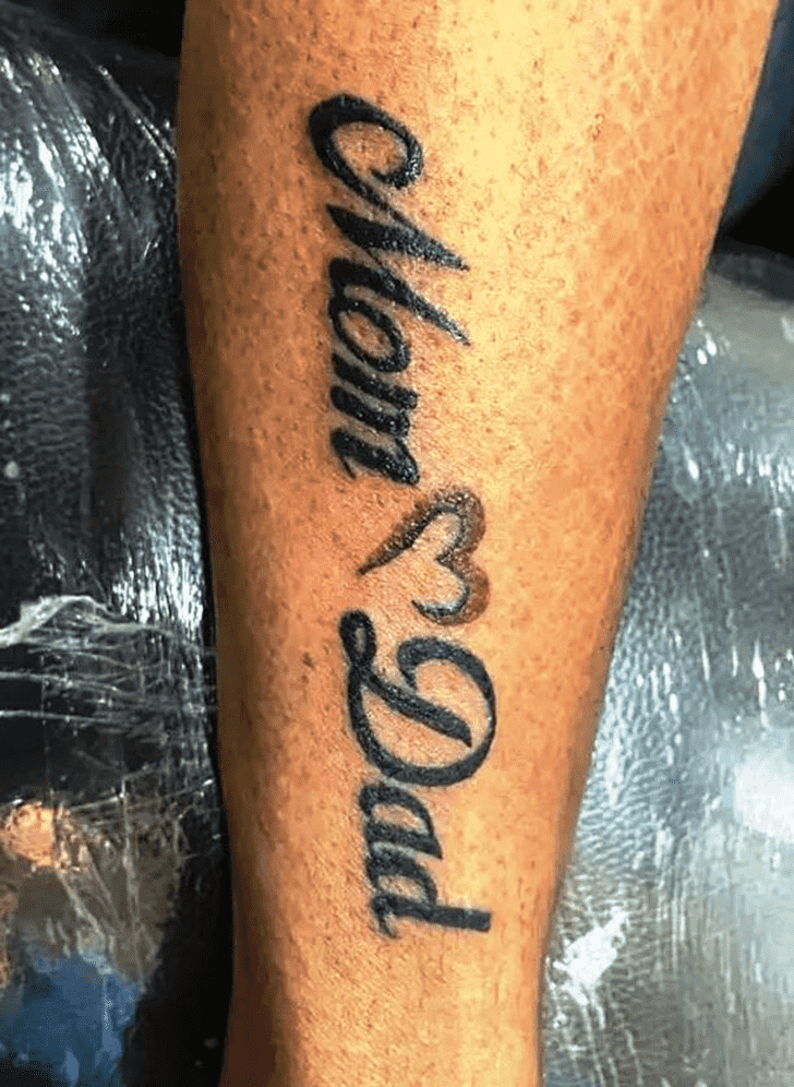 Mom Dad Tattoo Photograph