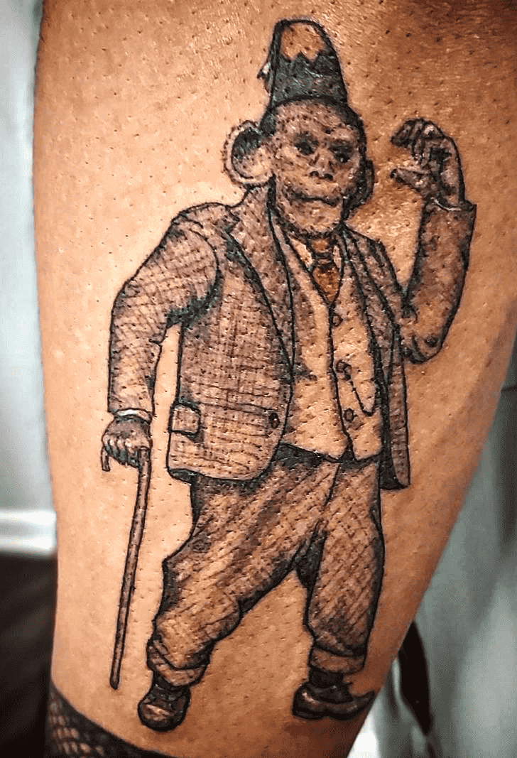 Monkey Tattoo Photo