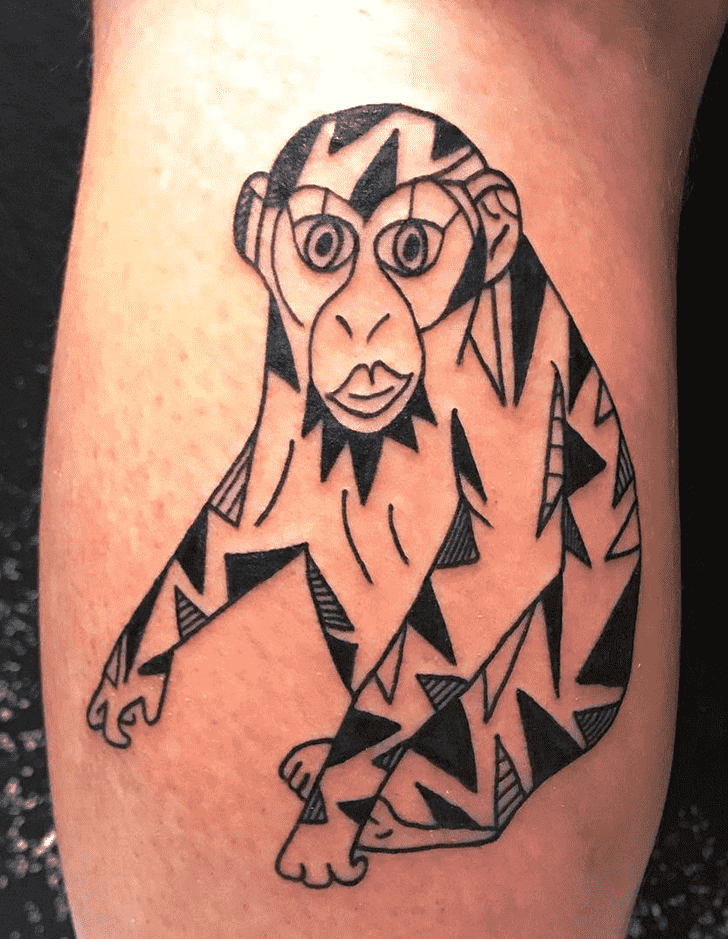 Monkey Tattoo Snapshot