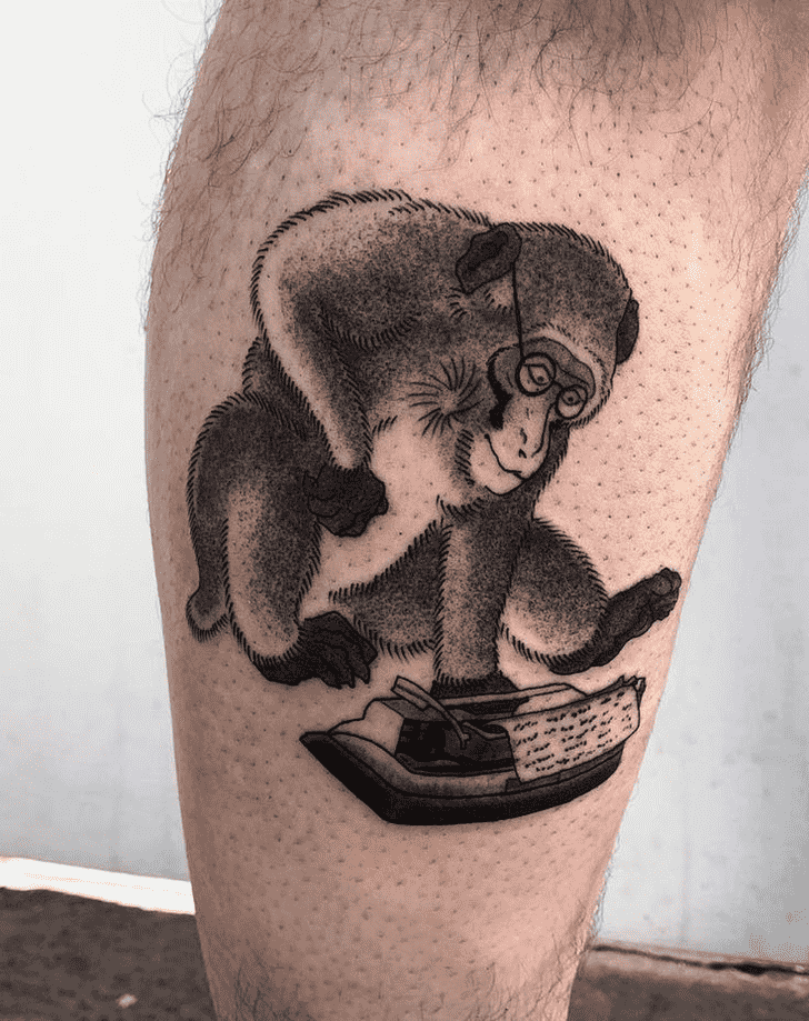 Monkey Tattoo Photo