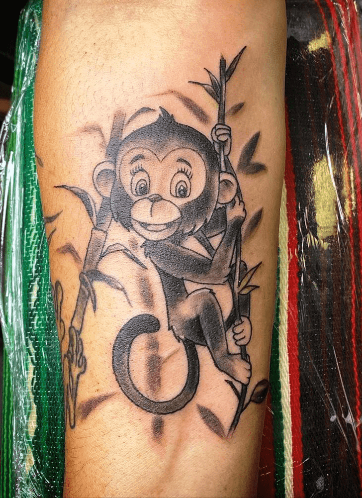 Monkey Tattoo Ink