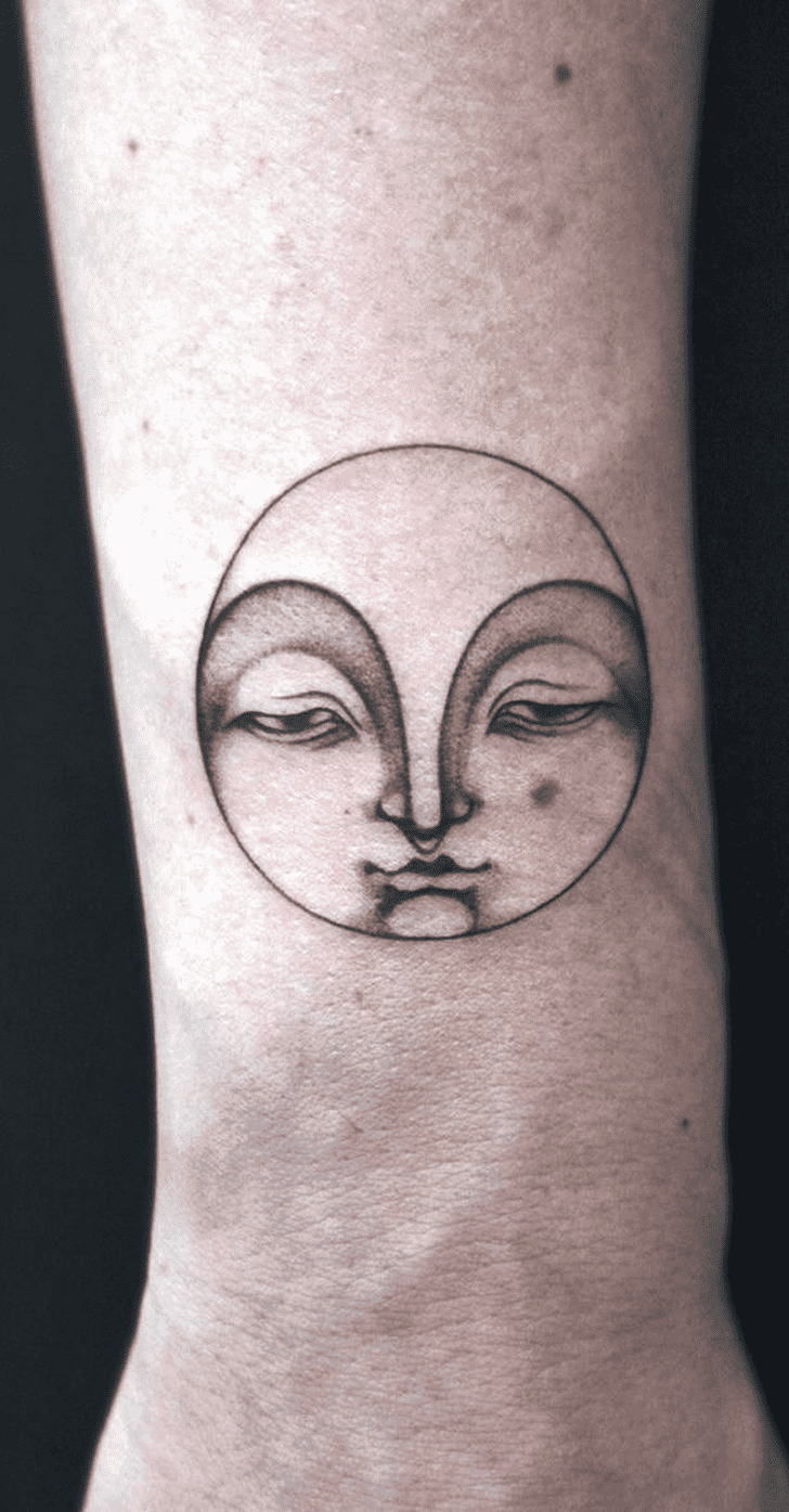 Moon Tattoo Photo