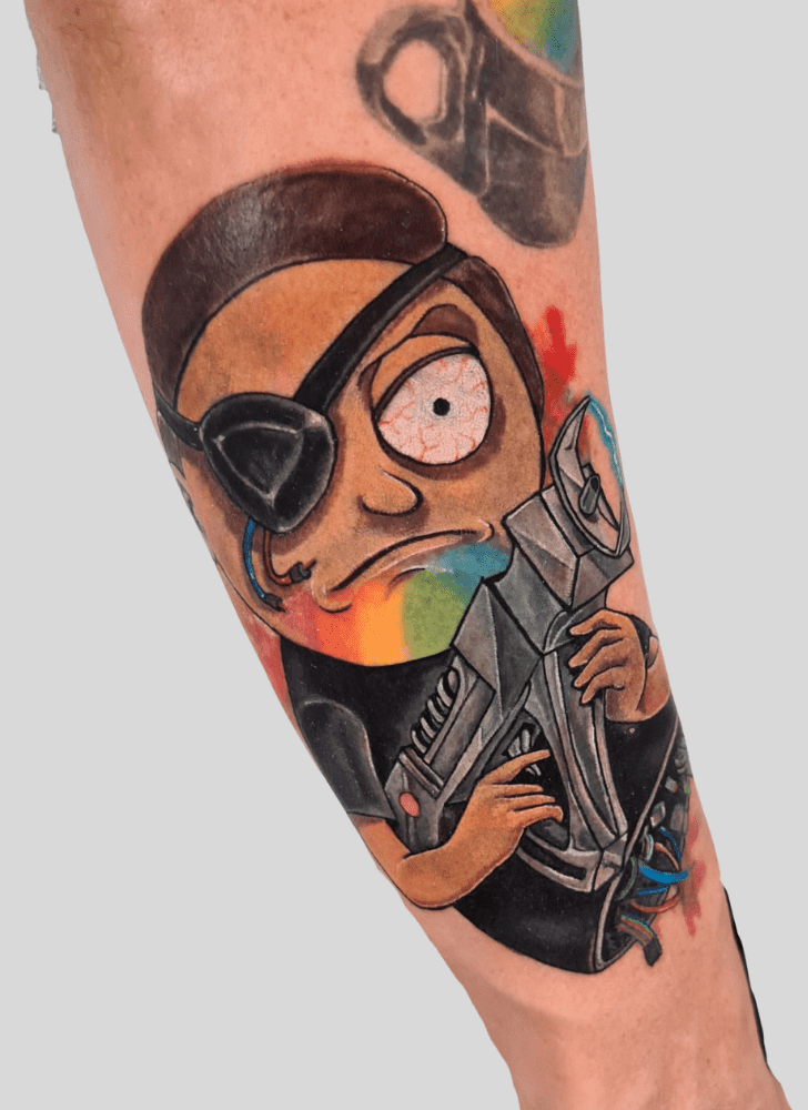 Morty Tattoo Photograph