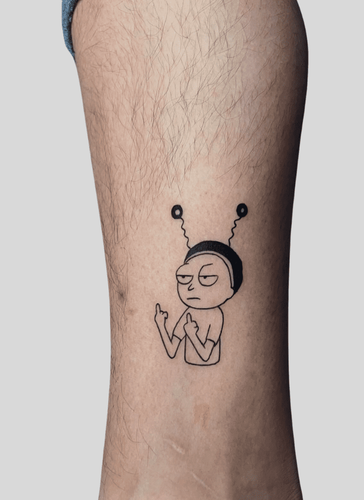 Morty Tattoo Portrait