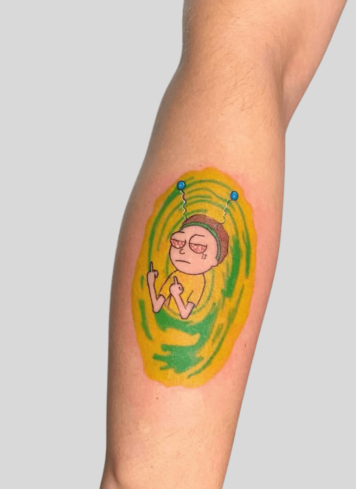 Morty Tattoo Shot