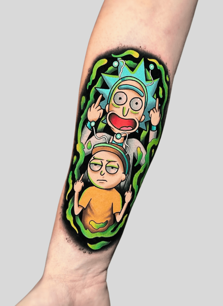 Morty Tattoo Snapshot