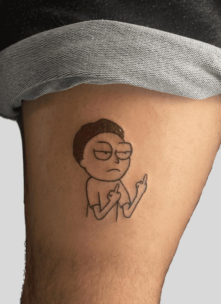 Morty Tattoo Portrait