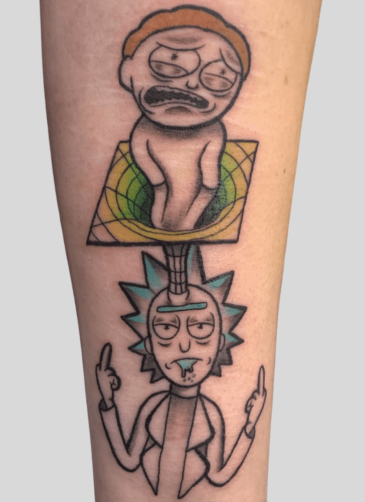 Morty Tattoo Shot