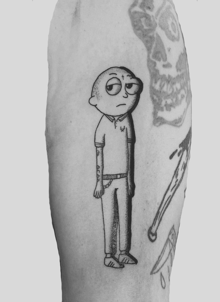 Morty Tattoo Figure