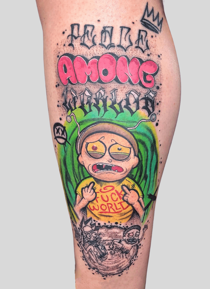 Morty Tattoo Photograph