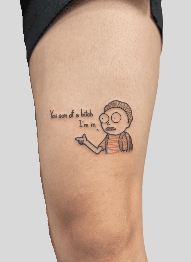 Morty Tattoo Ink