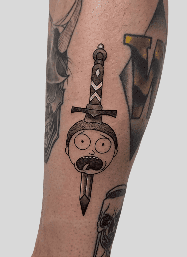 Morty Tattoo Photograph