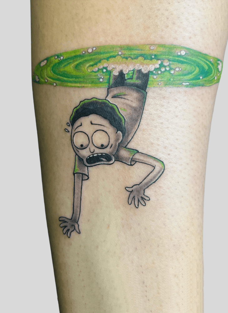 Morty Tattoo Portrait