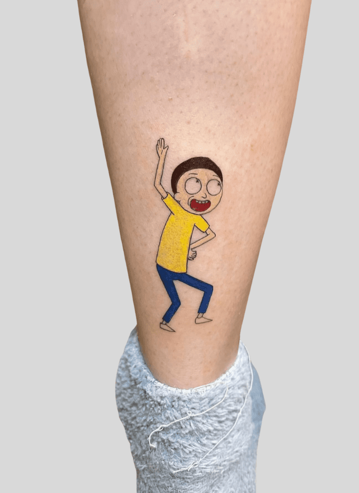 Morty Tattoo Shot