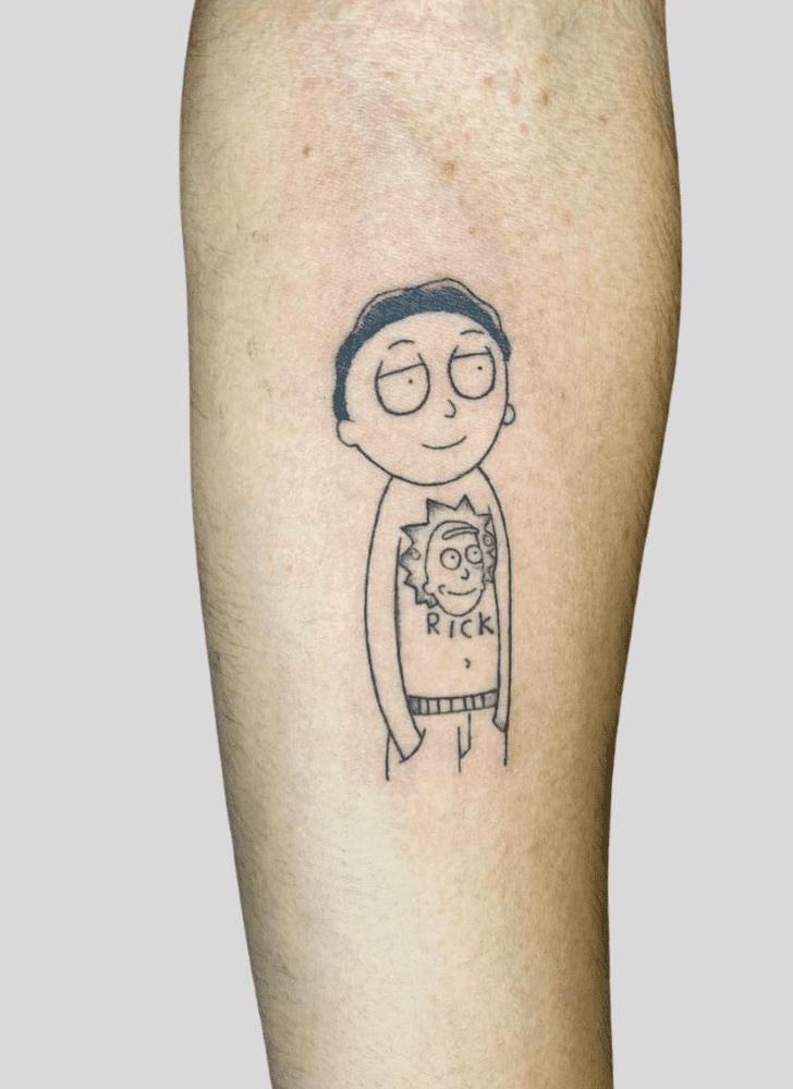 Morty Tattoo Portrait