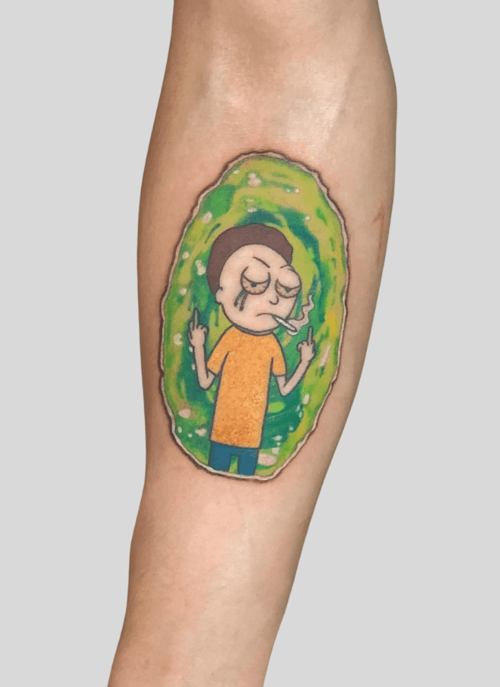 Morty Tattoo Ink