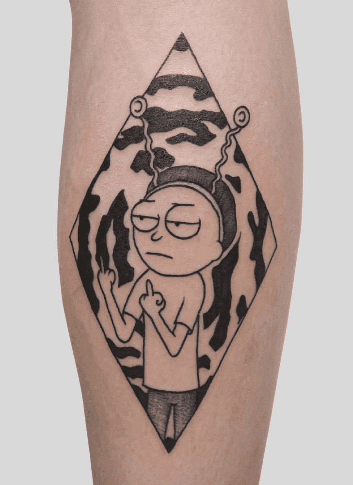 Morty Tattoo Shot