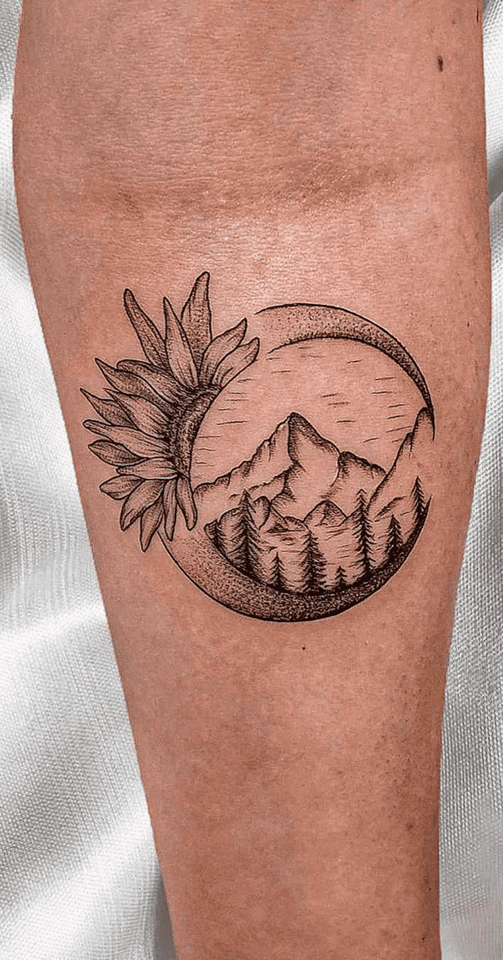 Mountain Tattoo Design Image