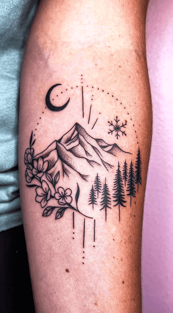 Mountain Tattoo Photos