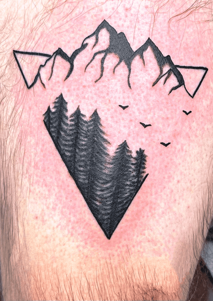 Mountain Tattoo Design Image