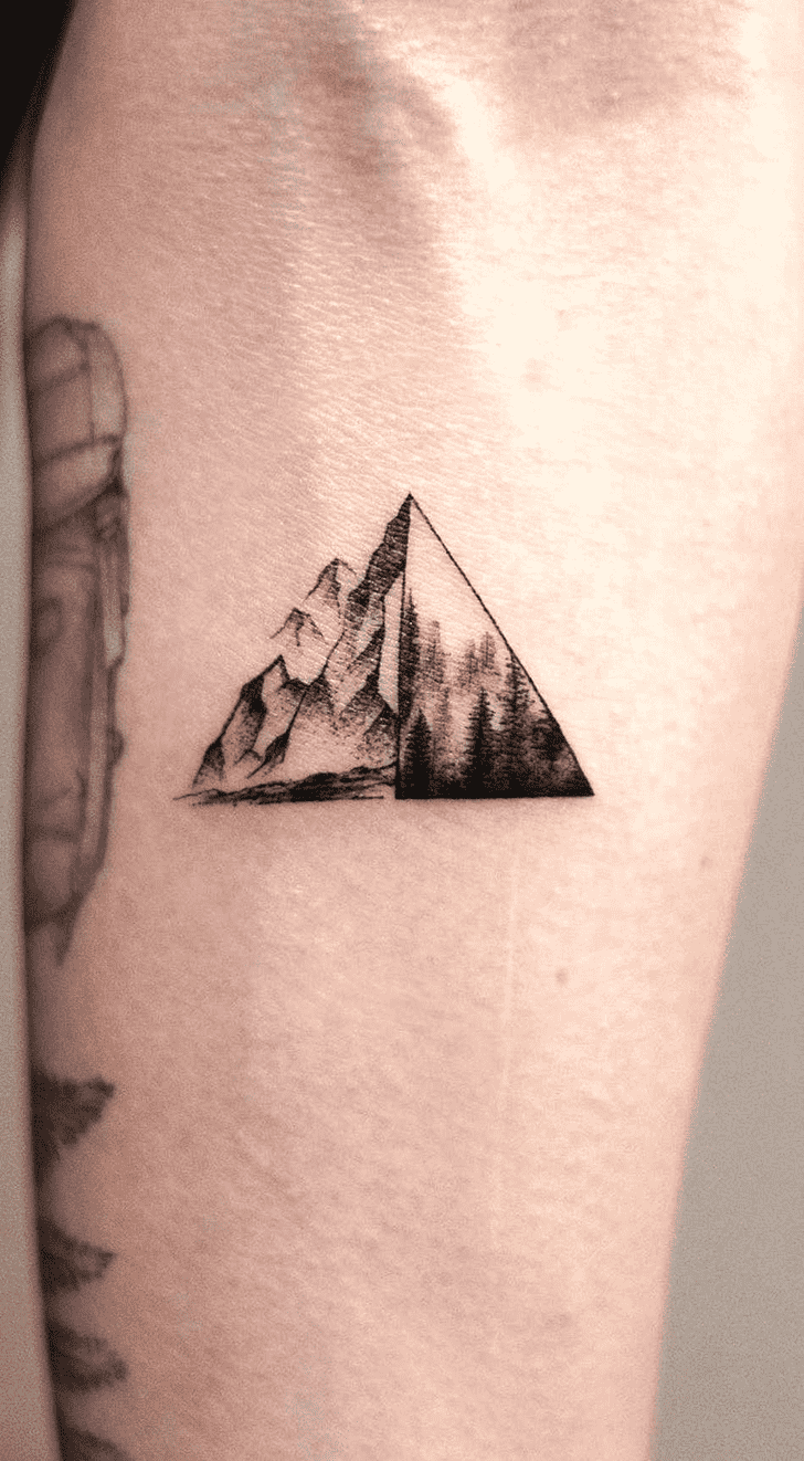 Mountain Tattoo Photograph