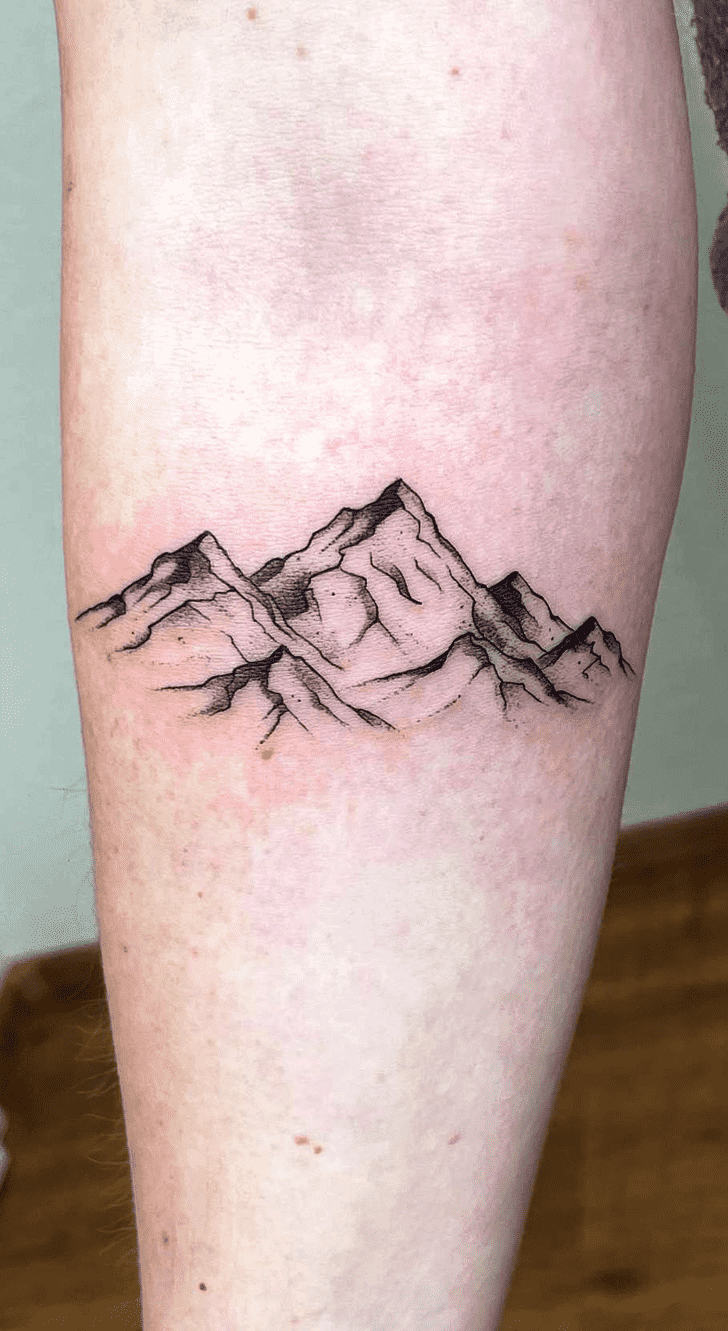 Mountain Tattoo Design Image