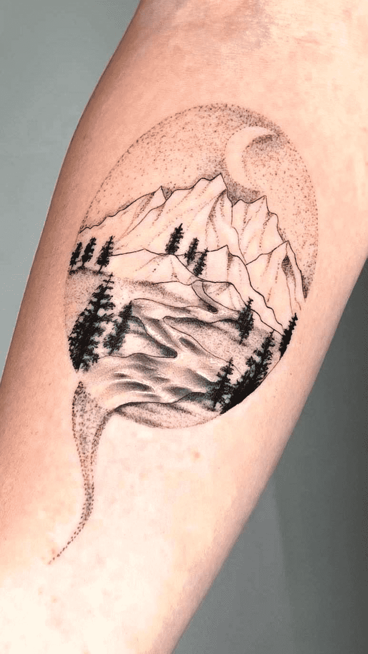 Mountain Tattoo Photo