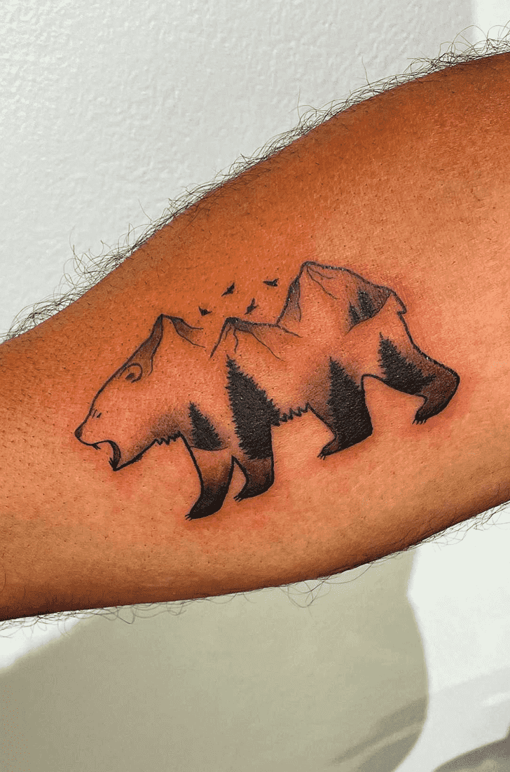 Mountain Tattoo Photograph