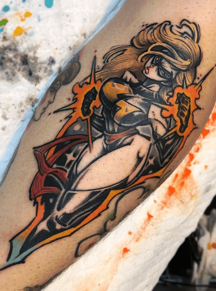 Ms. Marvel Tattoo Photo