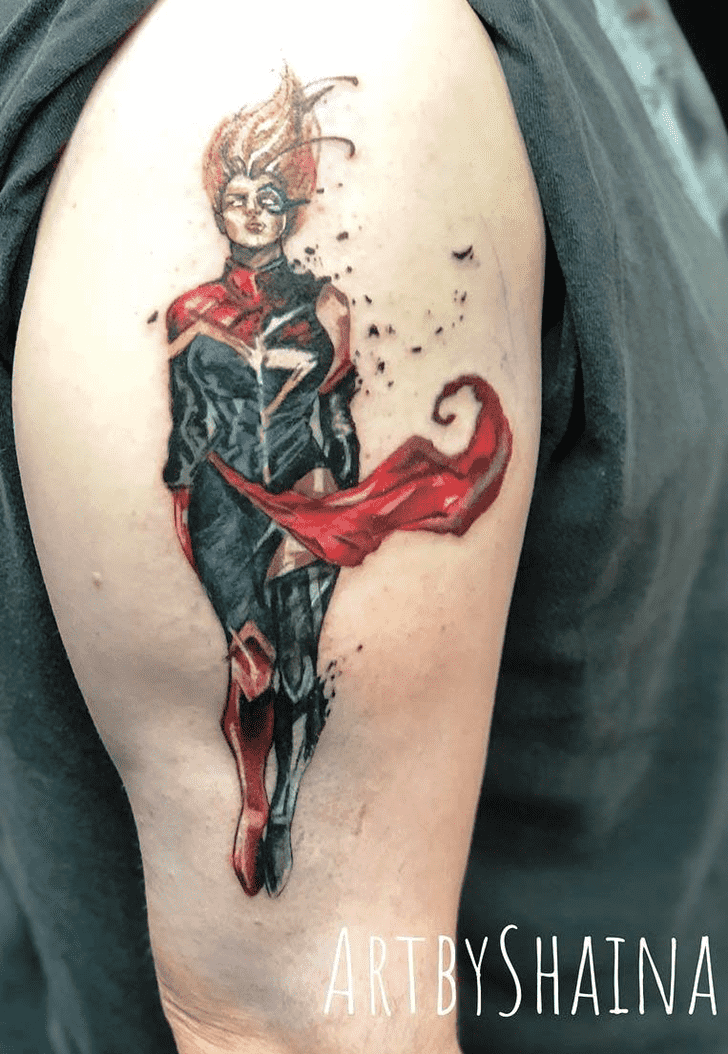 Ms. Marvel Tattoo Picture