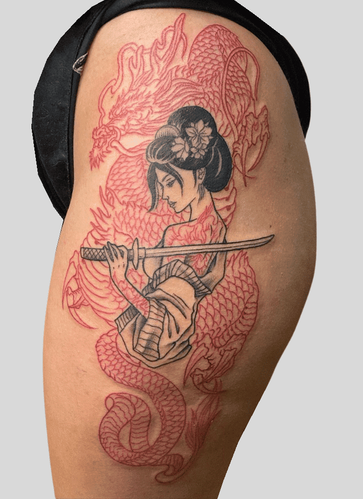 Princess Mulan Tattoo Design Image