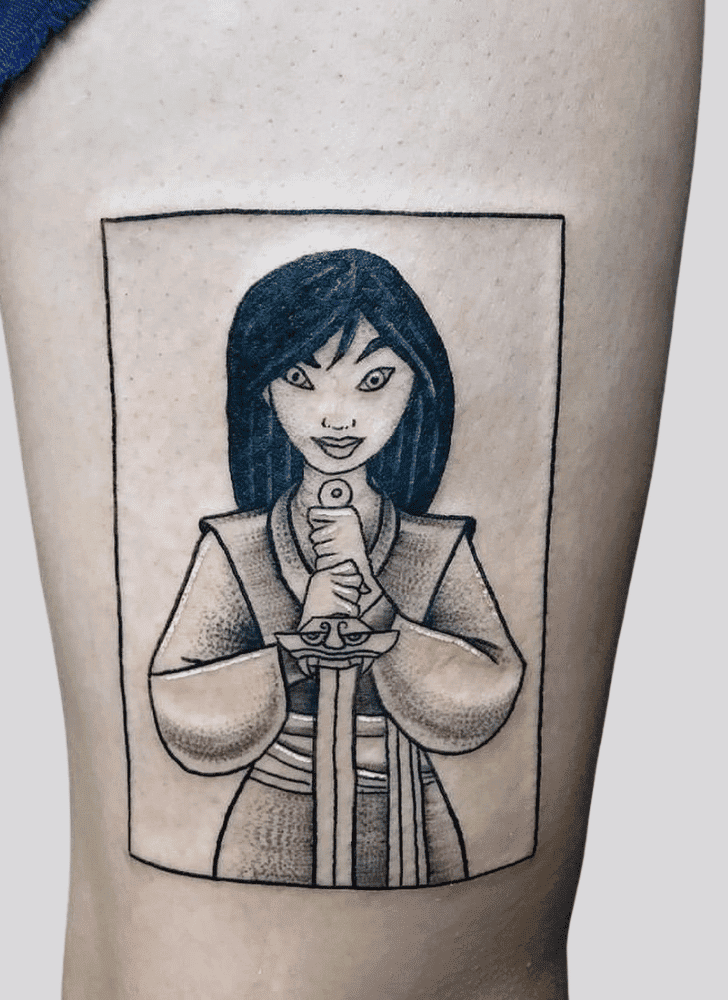 Princess Mulan Tattoo Photos