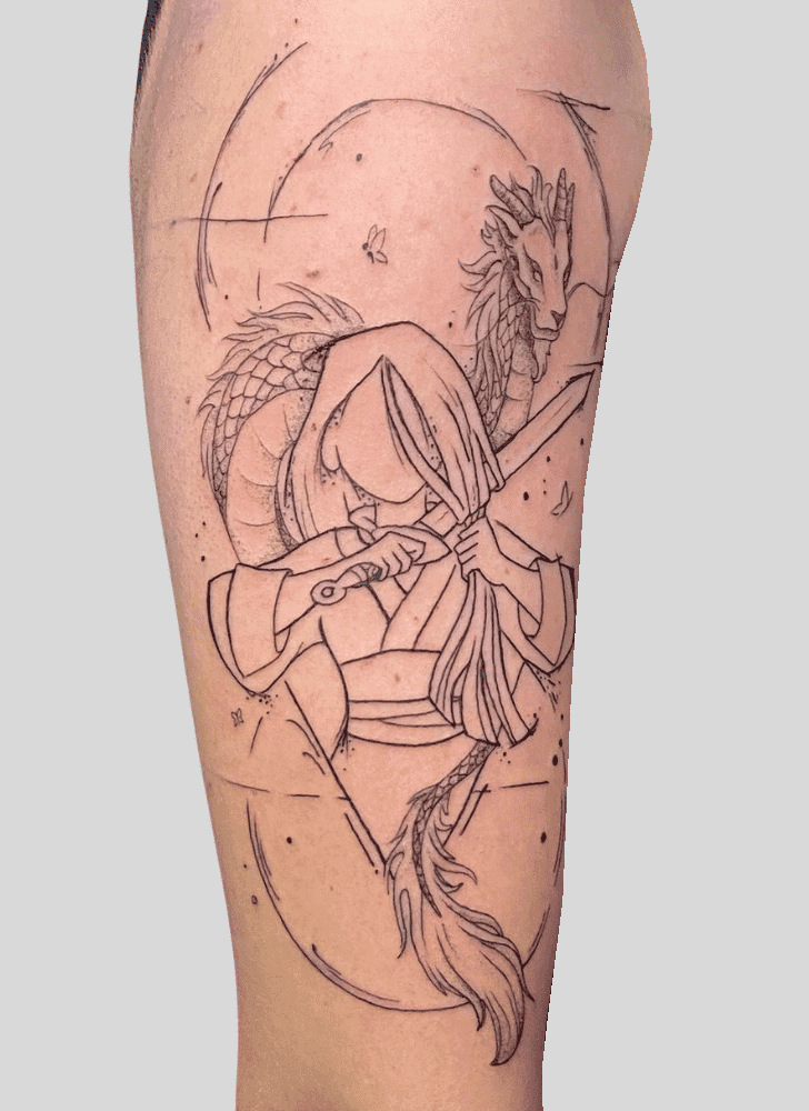 Princess Mulan Tattoo Picture