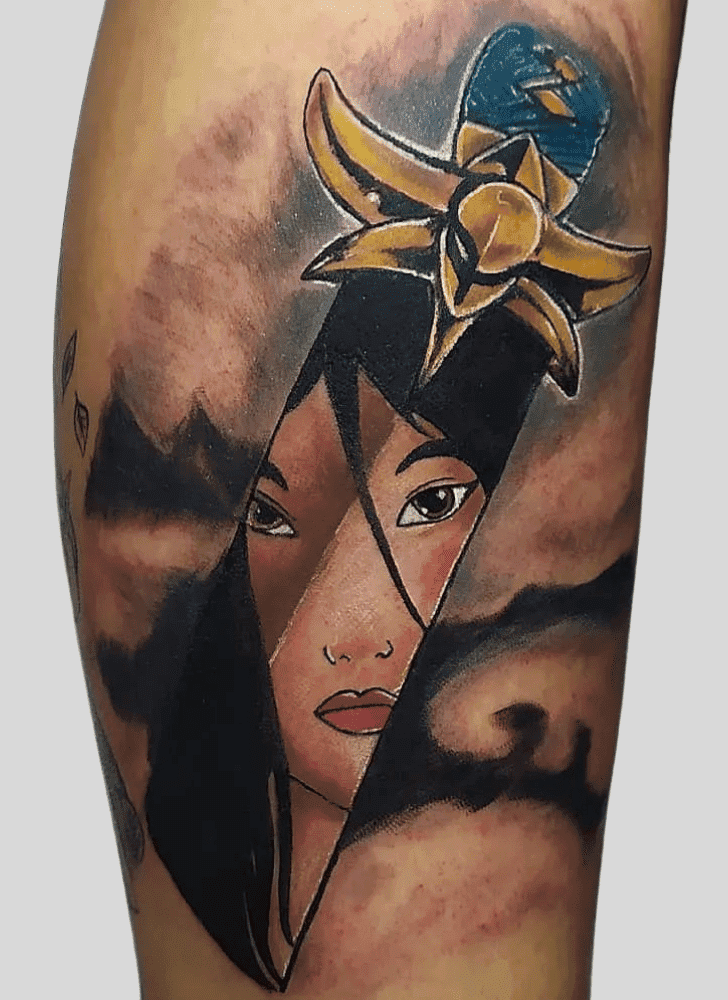 Princess Mulan Tattoo Photograph