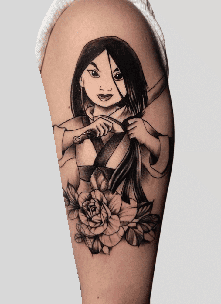 Princess Mulan Tattoo Ink