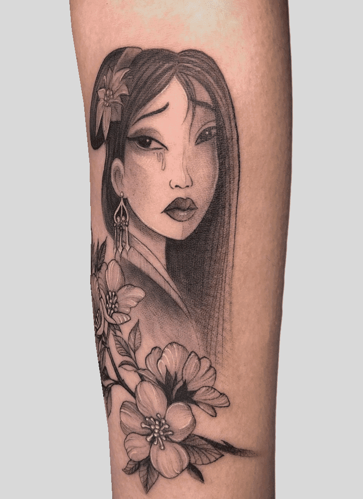 Princess Mulan Tattoo Picture