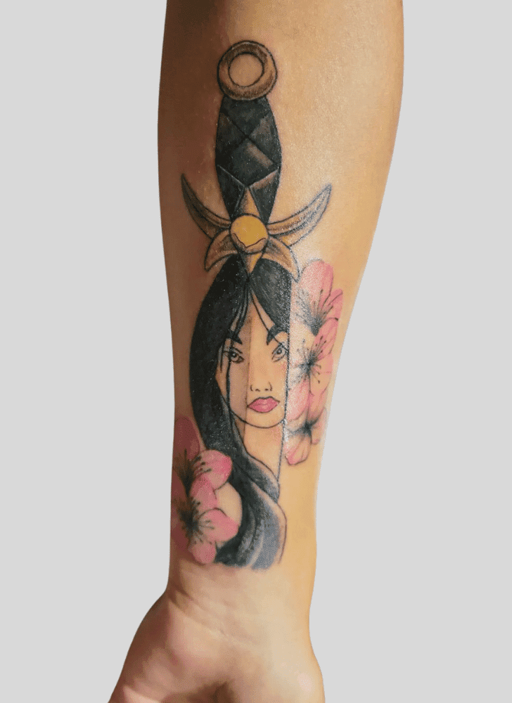 Princess Mulan Tattoo Ink