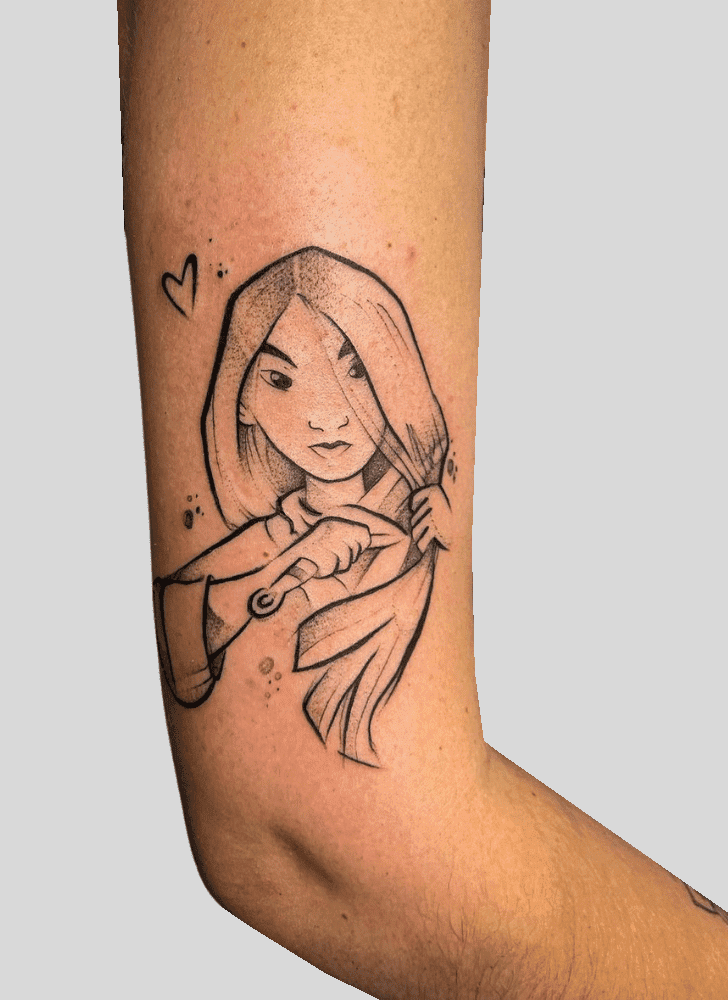 Princess Mulan Tattoo Photo