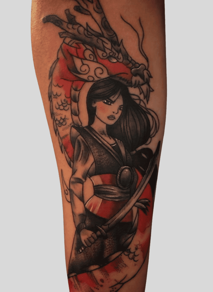 Princess Mulan Tattoo Photos