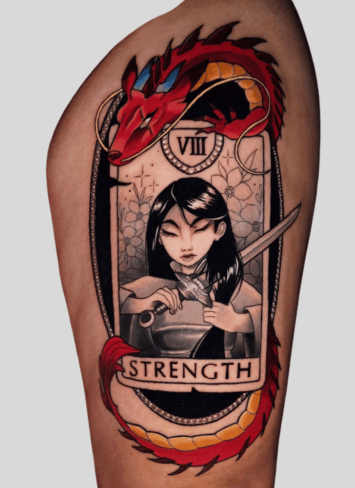 Princess Mulan Tattoo Picture