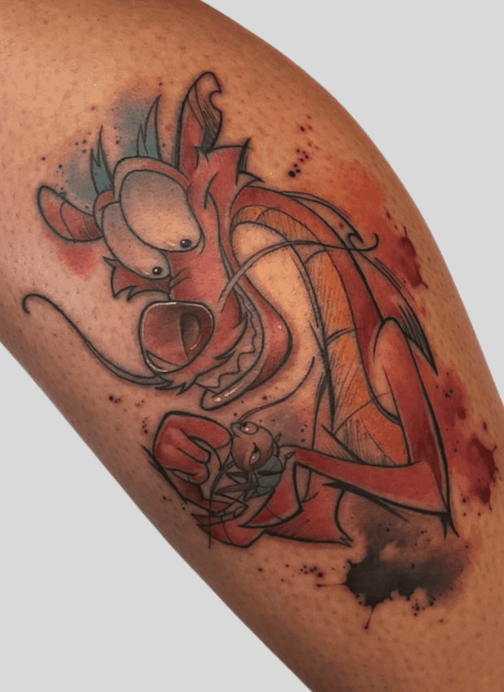 Mushu Tattoo Photos