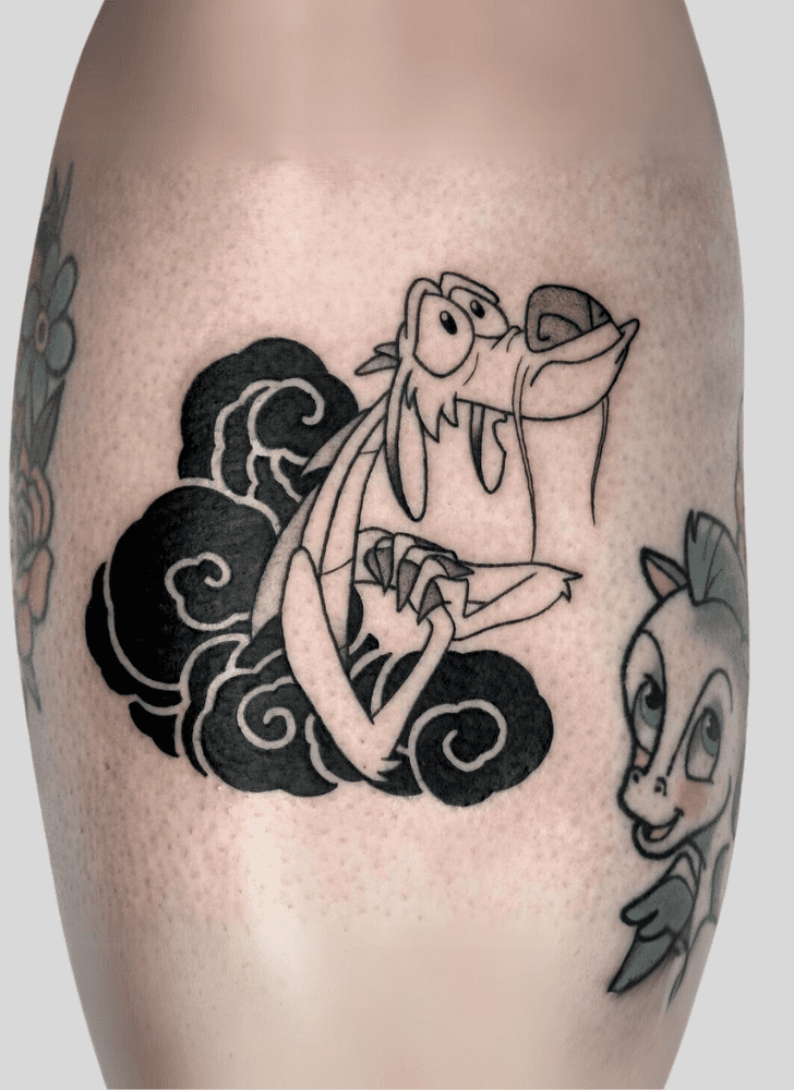 Mushu Tattoo Figure