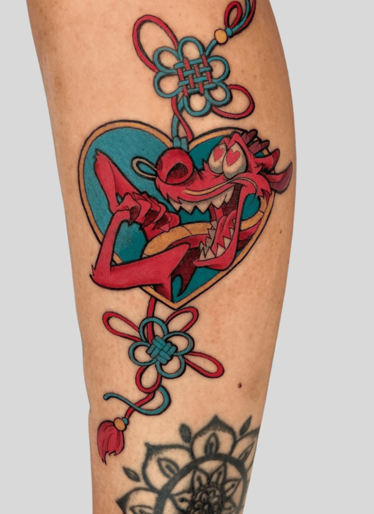 Mushu Tattoo Portrait