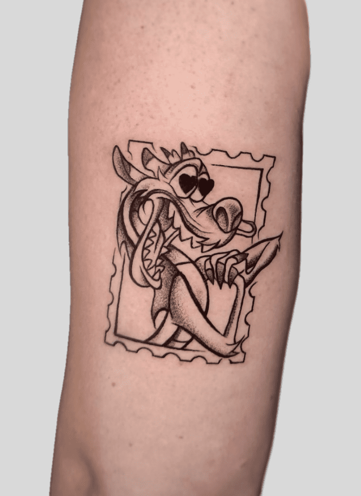 Mushu Tattoo Figure