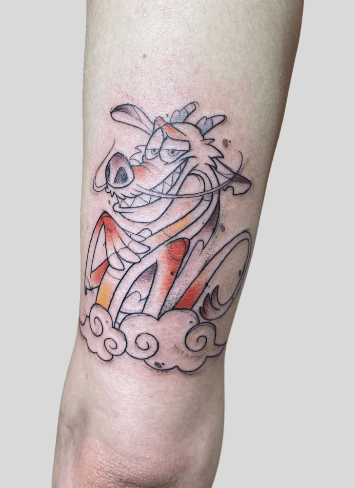 Mushu Tattoo Design Image