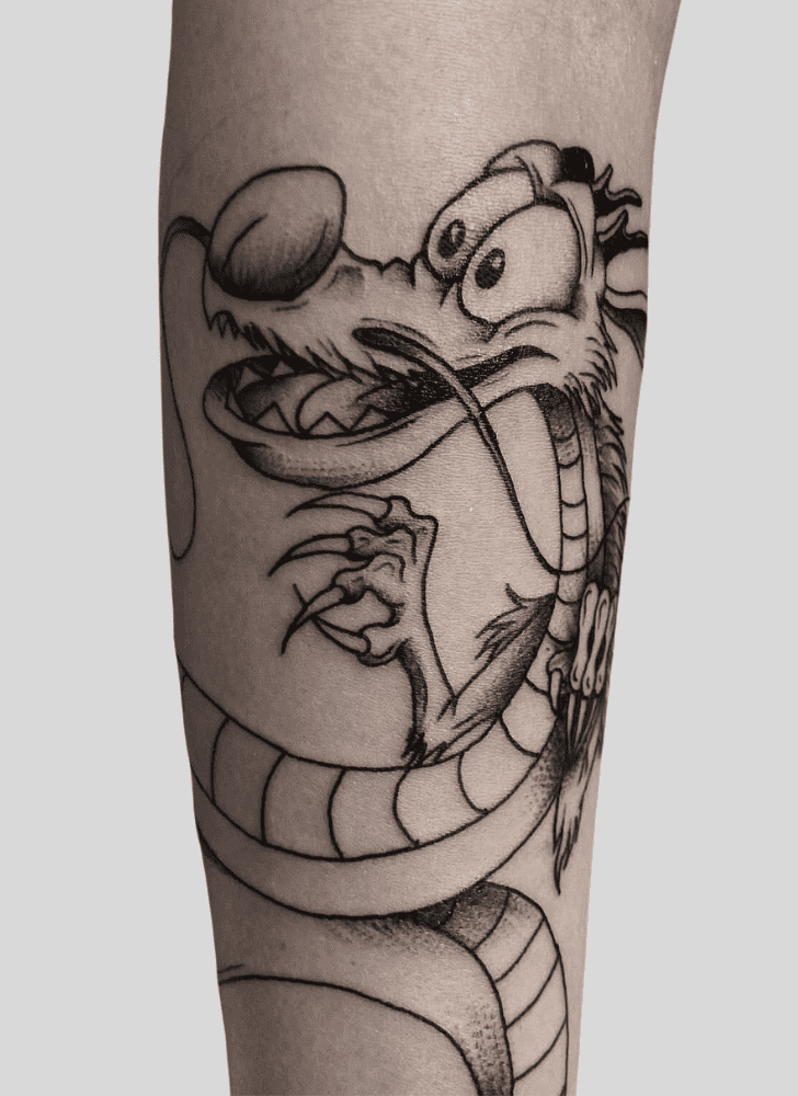 Mushu Tattoo Photos