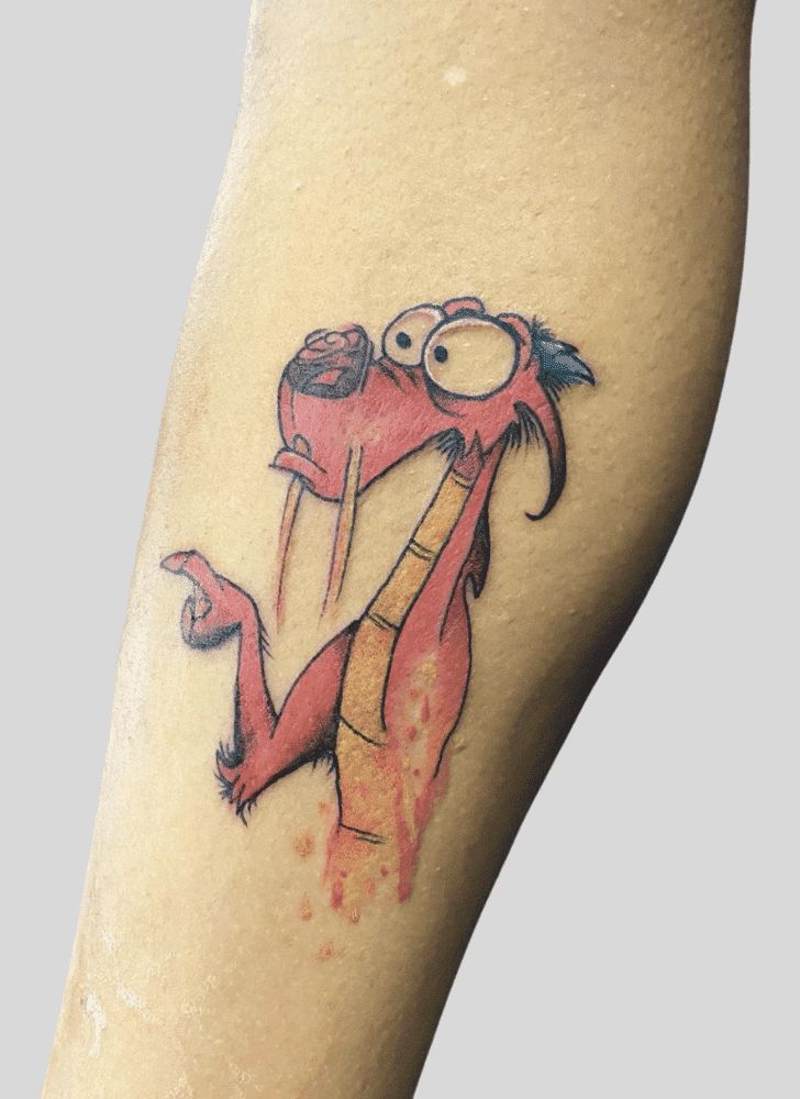 Mushu Tattoo Shot