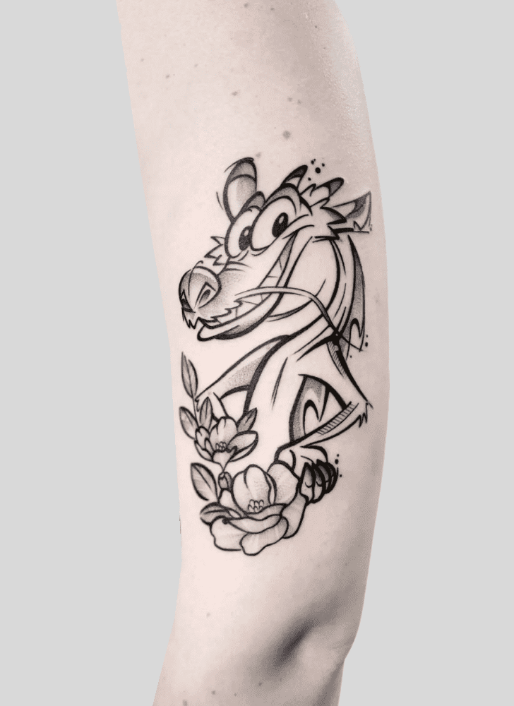 Mushu Tattoo Snapshot