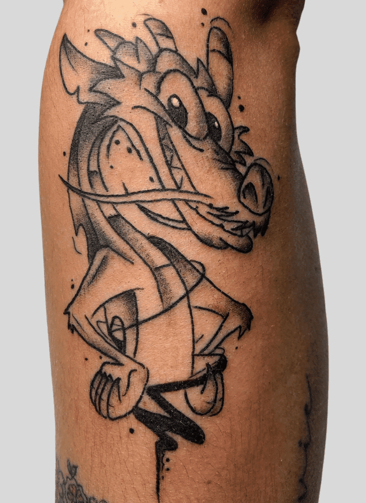 Mushu Tattoo Figure